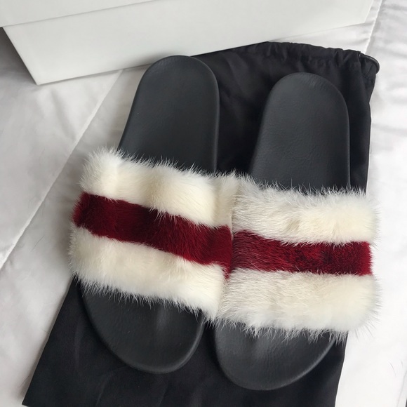Givenchy Mink slides, size 11B - Picture 4 of 7
